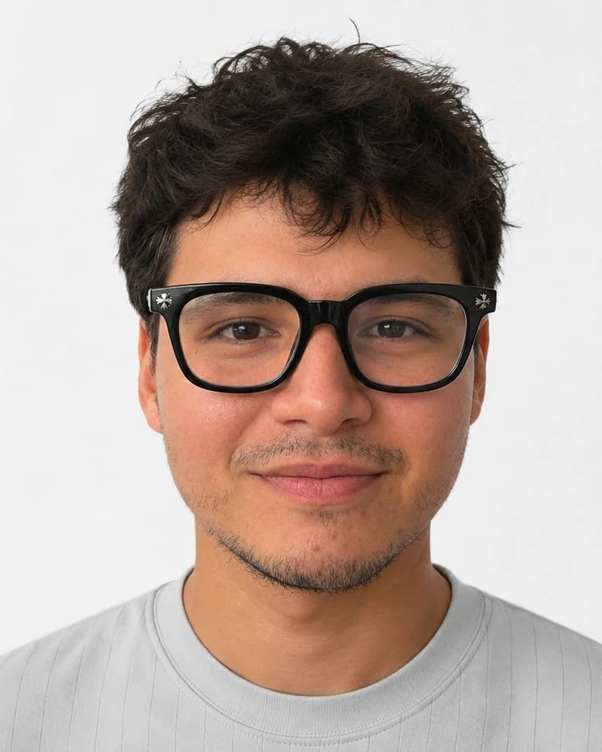 Rovshen Bayramov, studio portrait